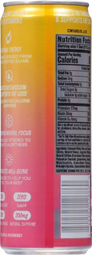 C4 Smart Energy Sparkling Tropical Passionfruit Can Perspective: back