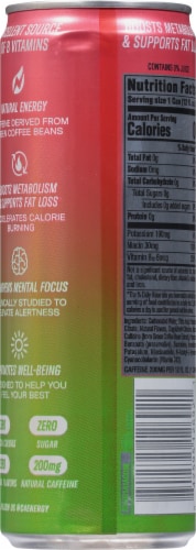 C4 Smart Energy Sparkling Strawberry Guava Energy Drink Perspective: back