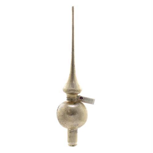 Tree Topper Finial Floral Reflector Finial Tree Topper Christmas