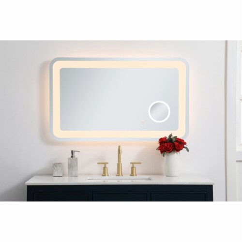 Lux 24in x 40in Hardwired LED mirror Perspective: back