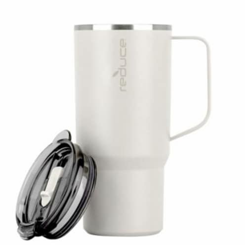 Reduce® HOT1 Travel Mug - Linen Perspective: back