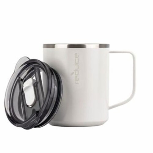 Reduce Hot1 Mug - Linen Perspective: back