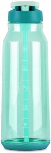 Reduce Hydrate Water Bottle - Mild Mint Perspective: back