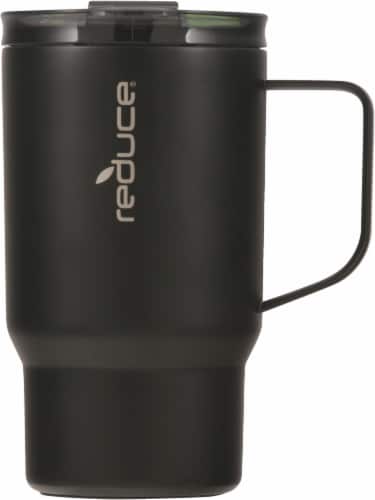Reduce® Hot1 Stainless Steel Insulated Travel Mug - Black Perspective: back