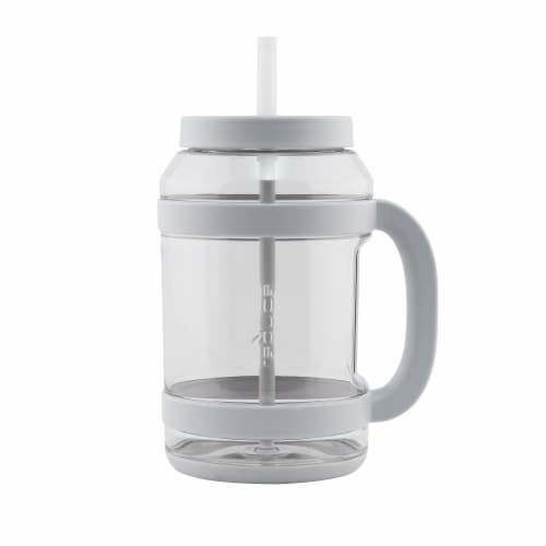 Reduce WaterDay Fog Grey Desk Top Mug Perspective: back