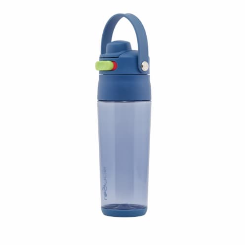 Reduce Aura Tritan Bottle - Mineral Blue Perspective: back