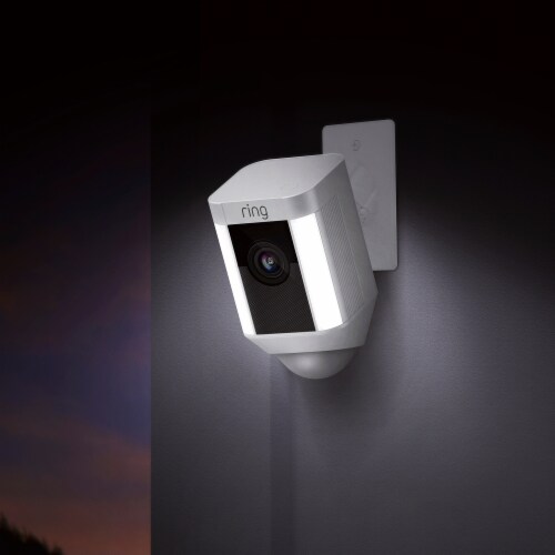 Ring™ Spotlight Camera Mount Security Camera - White Perspective: back