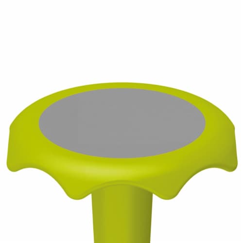 VS America Hokki Stool Flexible Ergonomic Seating - 18" Light Green Perspective: back