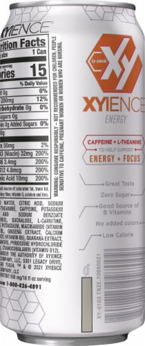 Xyience Tangerine Twister Xenergy Perspective: back