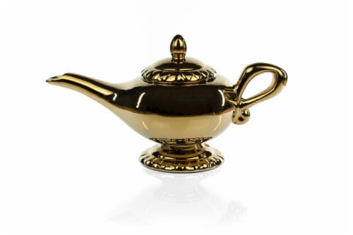 Disney Aladdin Genie Lamp 32oz Ceramic Teapot Perspective: back
