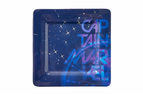Marvel’s Captain Marvel Celestial Goose 4-Piece Melamine Plate Set Perspective: back