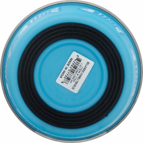 Bella Bowls XS Cat Bowl - Ocean Blue Perspective: back