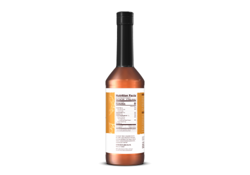 Lakanto Sugar FreeSimple Flavoring Syrup - Sweetened with Monk Fruit (Caramel - 25.4 Fl Oz) Perspective: back