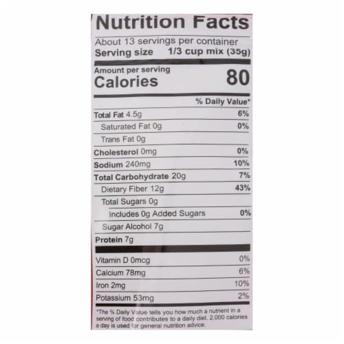 Lakanto Sugar Free Pancake and Baking Mix - Sweetened with Monk Fruit (1 Lb) Perspective: back