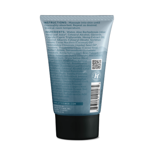 Charlotte's Web™ Full Spectrum Hemp Extract Cream Perspective: back