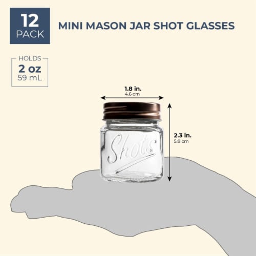 Small mason on sale jars bulk