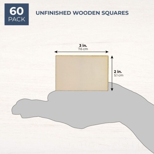 Wooden rectangles sales for crafts