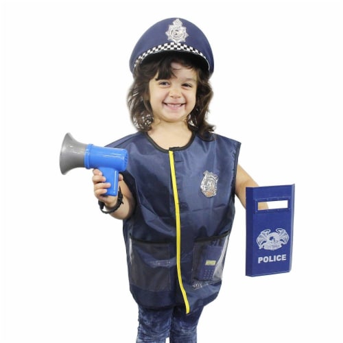 Kids Police Officer Costume - Deluxe 