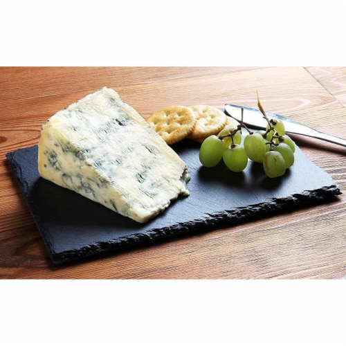 Slate Cheese Board, Charcuterie Boards (6 x 0.1 x 8.75 In, 6 Pieces ) Perspective: back