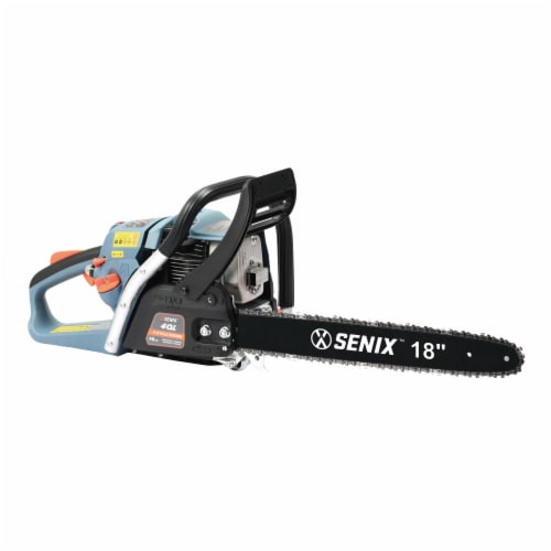 SENIX CS4QLL1 4QL 18Inch 49 cc 4Cycle Gas Powered Chainsaw for