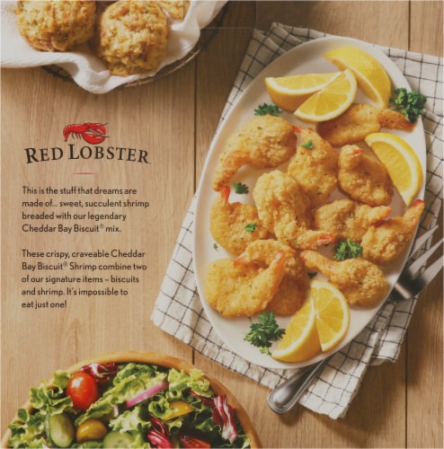 Red Lobster Cheddar Bay Biscuit Frozen Shrimp Perspective: back
