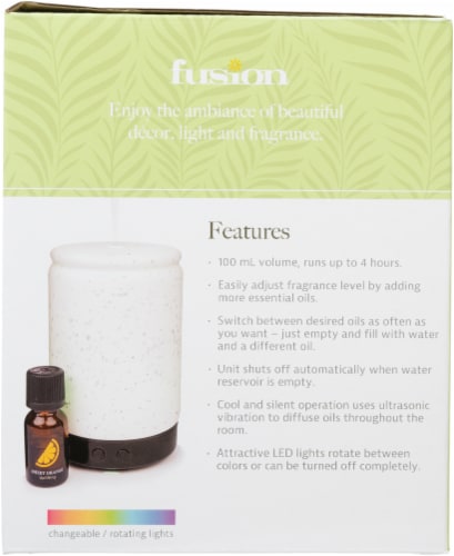 Fusion™ Chelsea Essential Oil Diffuser Perspective: back