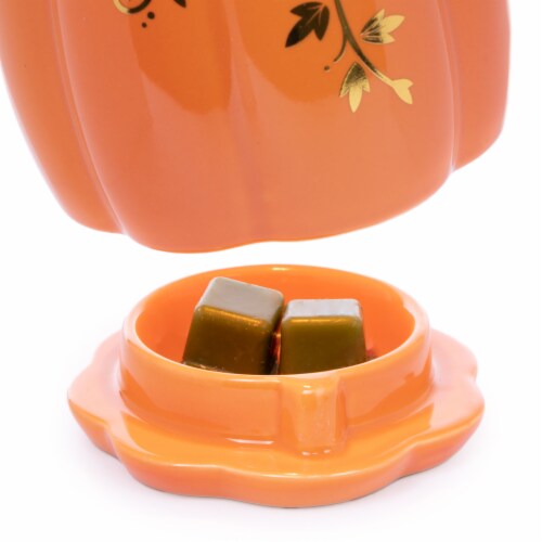 Estate Pumpkin Candle Warmer - Fall Collection Perspective: back
