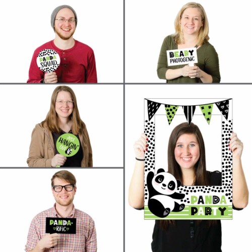 Big Dot of Happiness Party Like a Panda Bear Birthday Party Photo Booth
