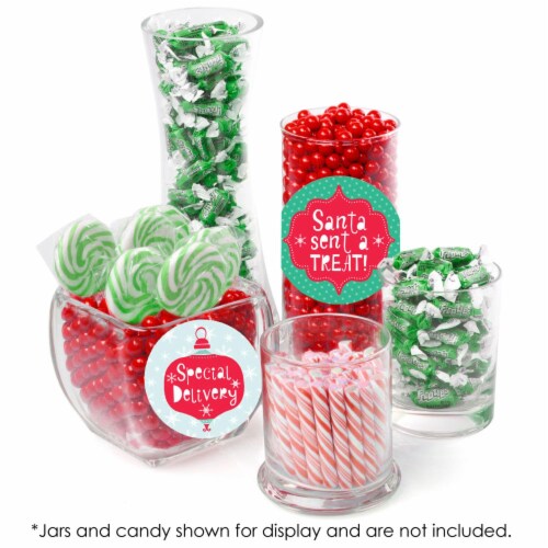 Big Dot of Happiness Elf Squad - Holiday and Christmas Elf Notes - Sticker Set of 12 Perspective: back