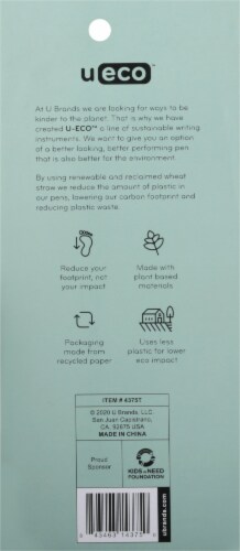 U Brands® Pastel Speckle Eco Gel Pens Perspective: back