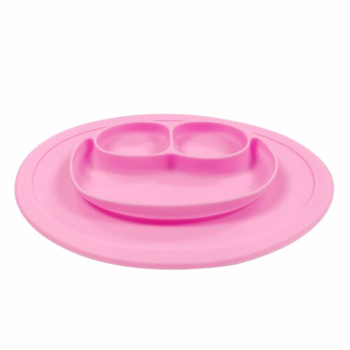 Wrapables Silicone Placemat + Plate for Baby, Suction Divided Food