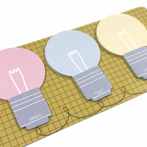 Light Bulb Sticky Notes, 1 - Ralphs