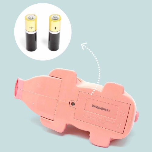 Wrapables Animal Mini Tabletop Vacuum, Cat Perspective: back