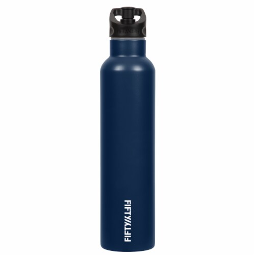 Fifty/Fifty 40oz Sport Double Wall Insulated Water Bottle Stainless Steel,  1 - Kroger