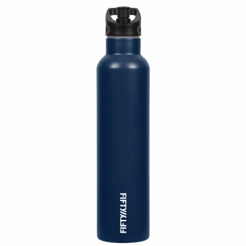 FIFTY/FIFTY Double Wall Insulated Sport Water Bottle Perspective: back