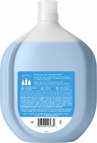 Method Sea Minerals Gel Handwash Refill Perspective: back