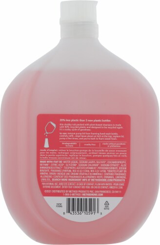 Method Pink Grapefruit Foaming Handwash Refill Perspective: back