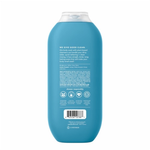 Method Body Wash, Glacier + Granite For Men, Made Without Parabens or Phthalates Perspective: back