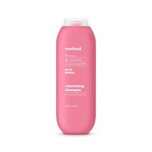 Method Volumizing Shampoo, Pure Peace, Made Without Parabens and Sulfates Perspective: back