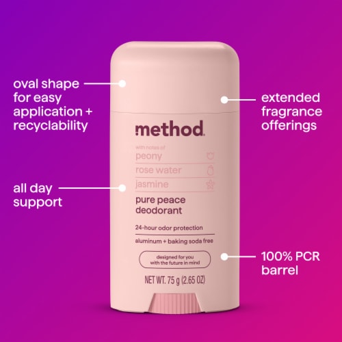 Pure Peace Method Deodorant Perspective: back