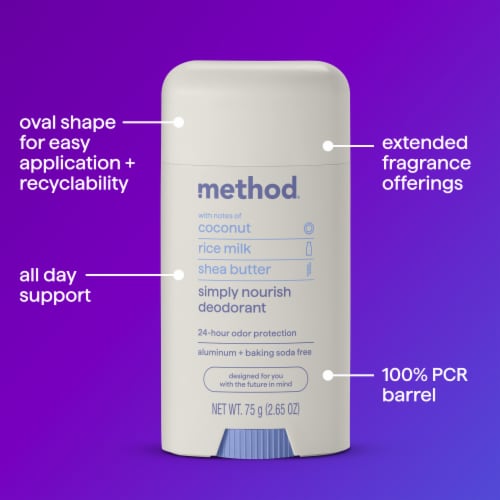Simply Nourish Method Deodorant Perspective: back