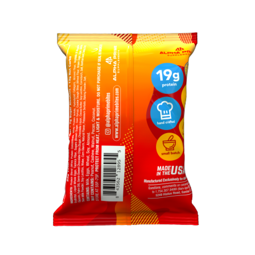 Prime Bites® Protein Brownie Cookie Dough Bites Perspective: back