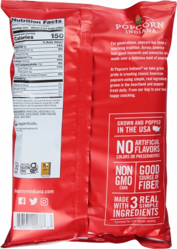 Popcorn Indiana Sea Salt Popcorn Perspective: back