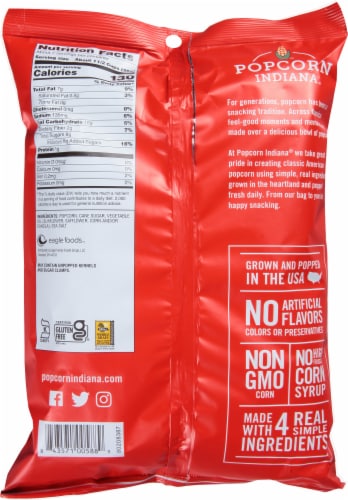Popcorn Indiana® Sweet and Salty Kettle Corn Perspective: back