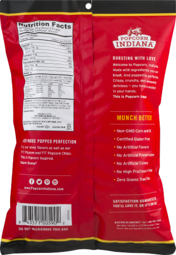 Popcorn Indiana Aged White Cheddar Popcorn, 5.75 oz - Kroger