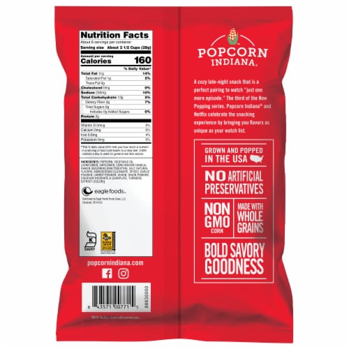 Popcorn Indiana Netflix Now Popping Late Night Ramen Popcorn Perspective: back