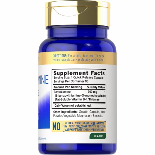 Carlyle Benfotiamine 300mg | 90 Capsules, 90 Capsules - Fry’s Food Stores