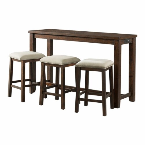 Picket house furnishings multipurpose bar table set deals