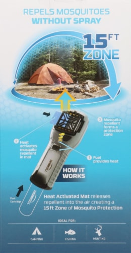 Thermacell Insect Repellent Device For Mosquitoes - Green Perspective: back