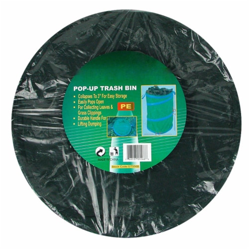 Pop-Up Trash Bin - 22 inch D x 27 inch H Perspective: back